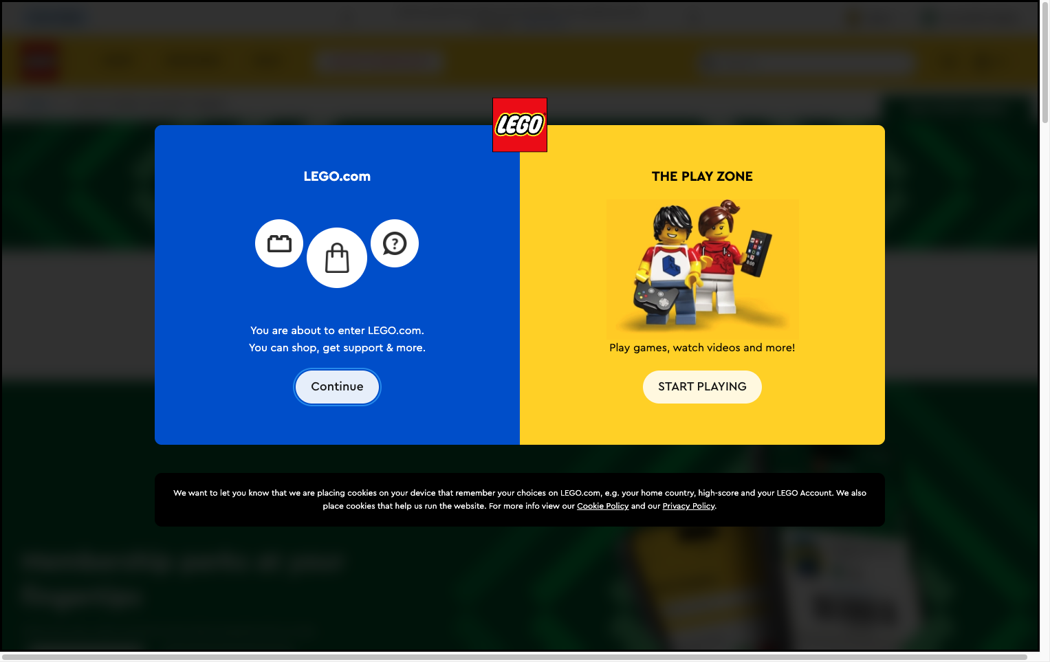 LEGO Insiders program page