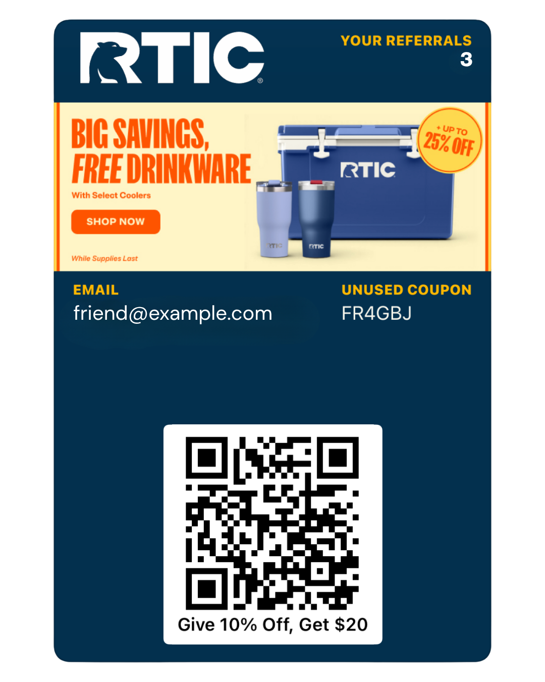 Branded Wallet pass example 1