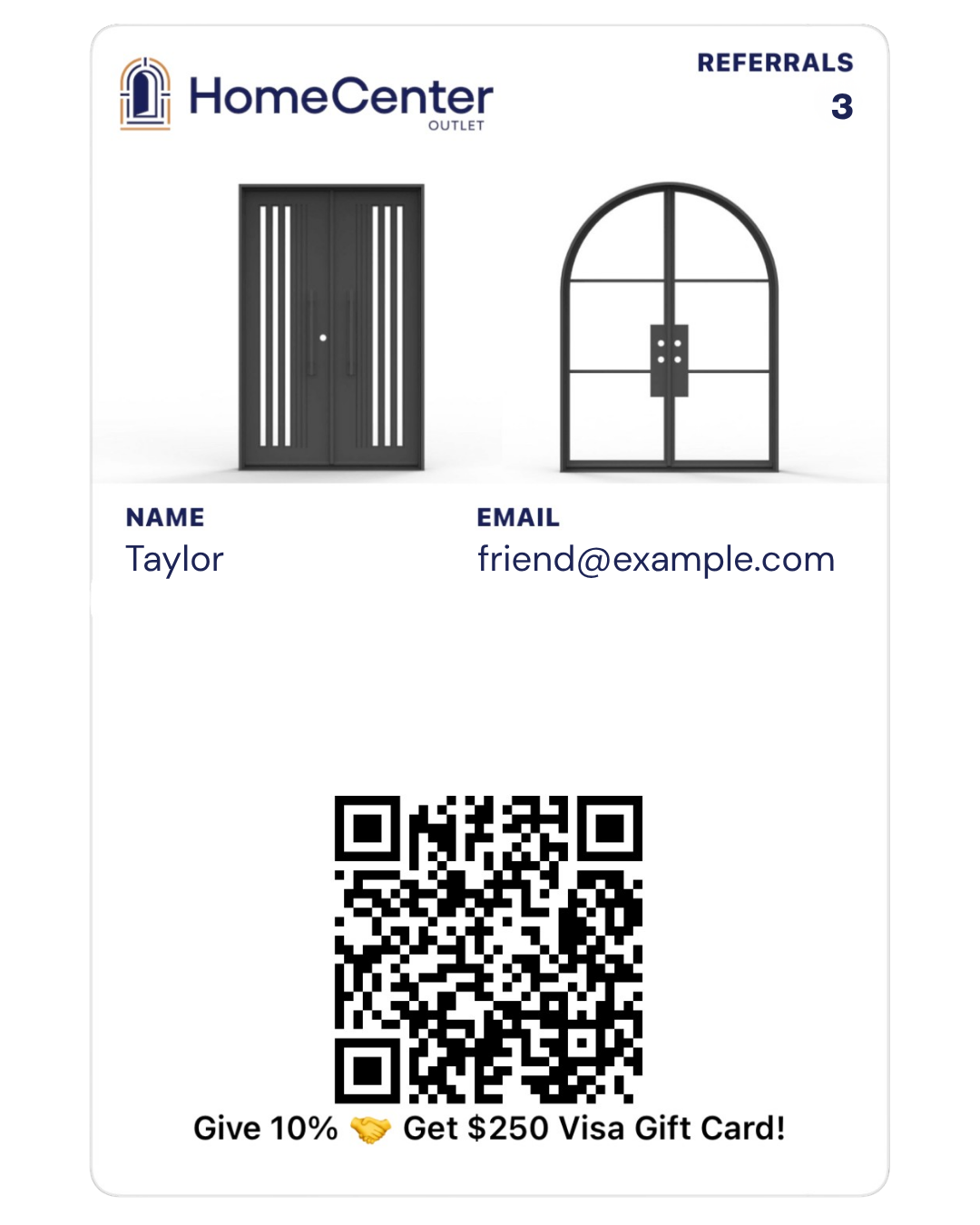 Branded Wallet pass example 2