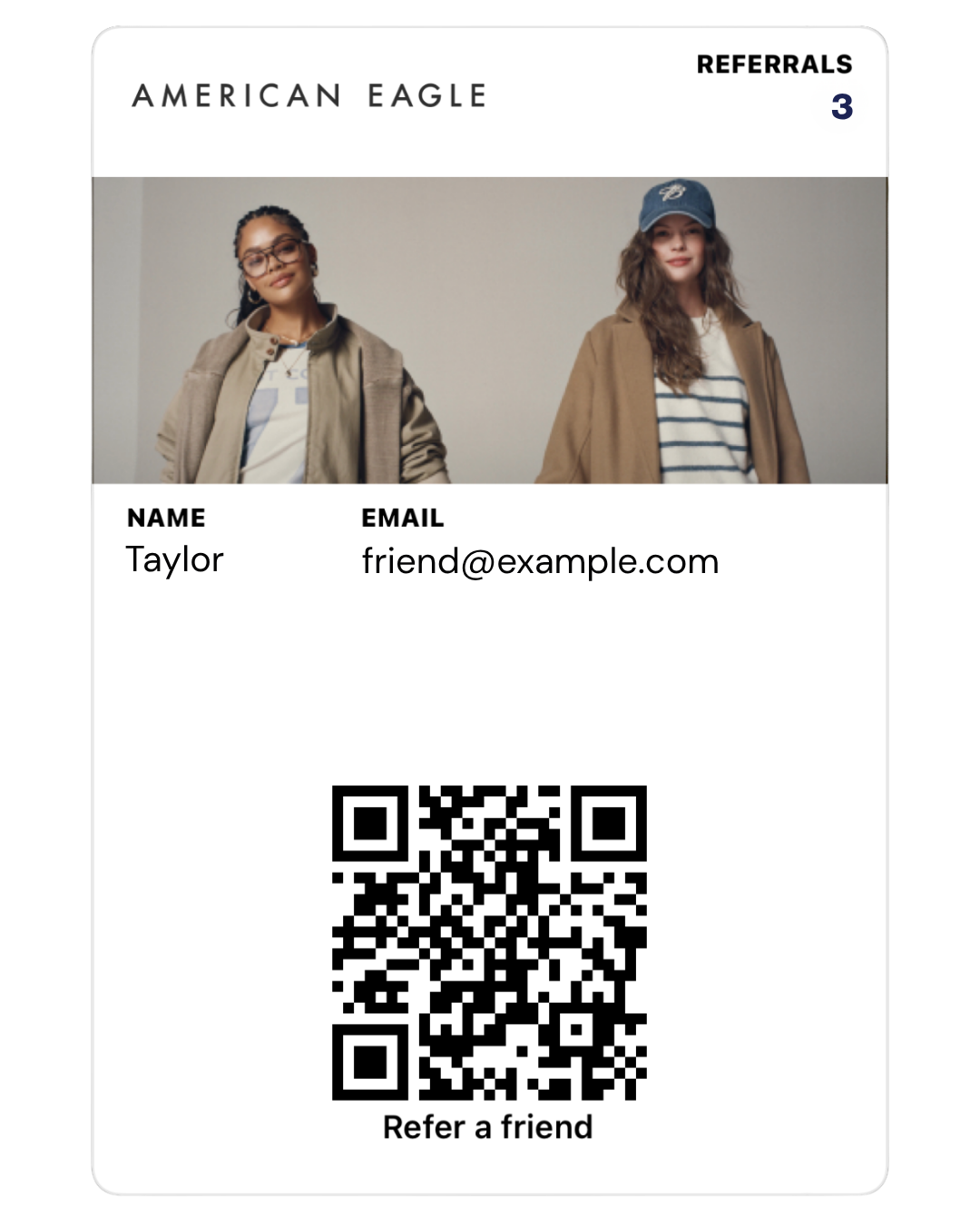 Branded Wallet pass example 4