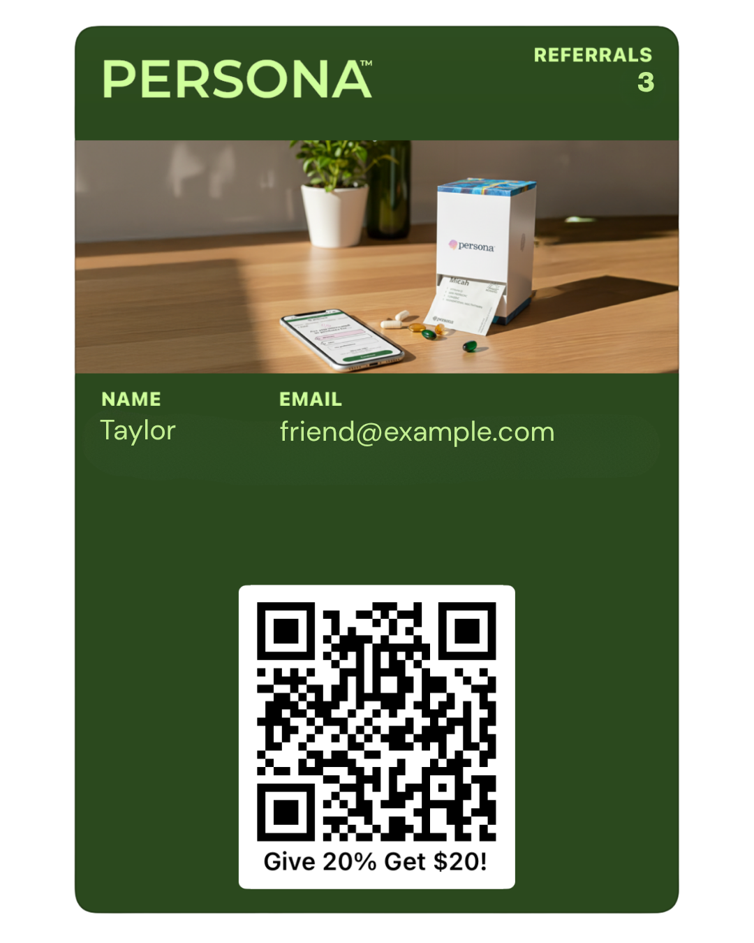 Branded Wallet pass example 6