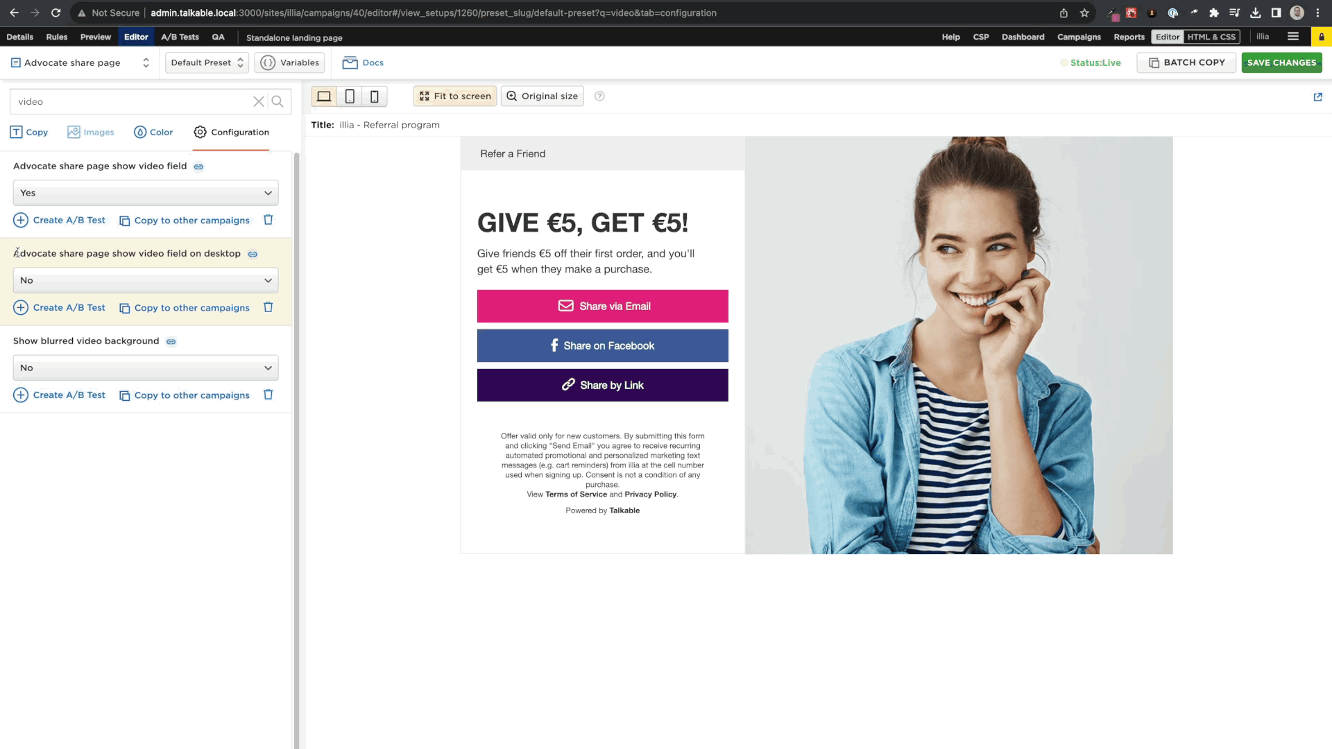 Desktop Video Recording Now Available in Talkable Video