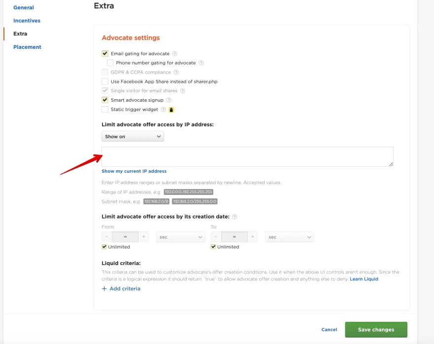 Support for Multiple IP Addresses