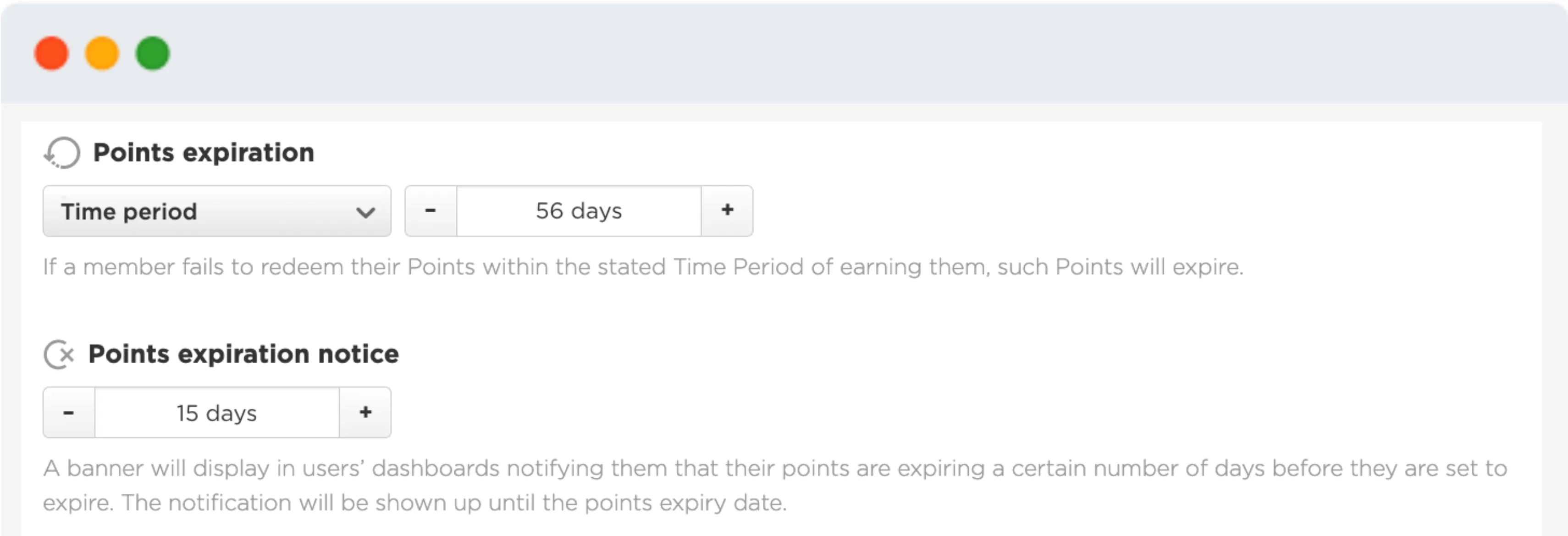 v11.5 NEW FEATURE: LOYALTY POINTS EXPIRATION