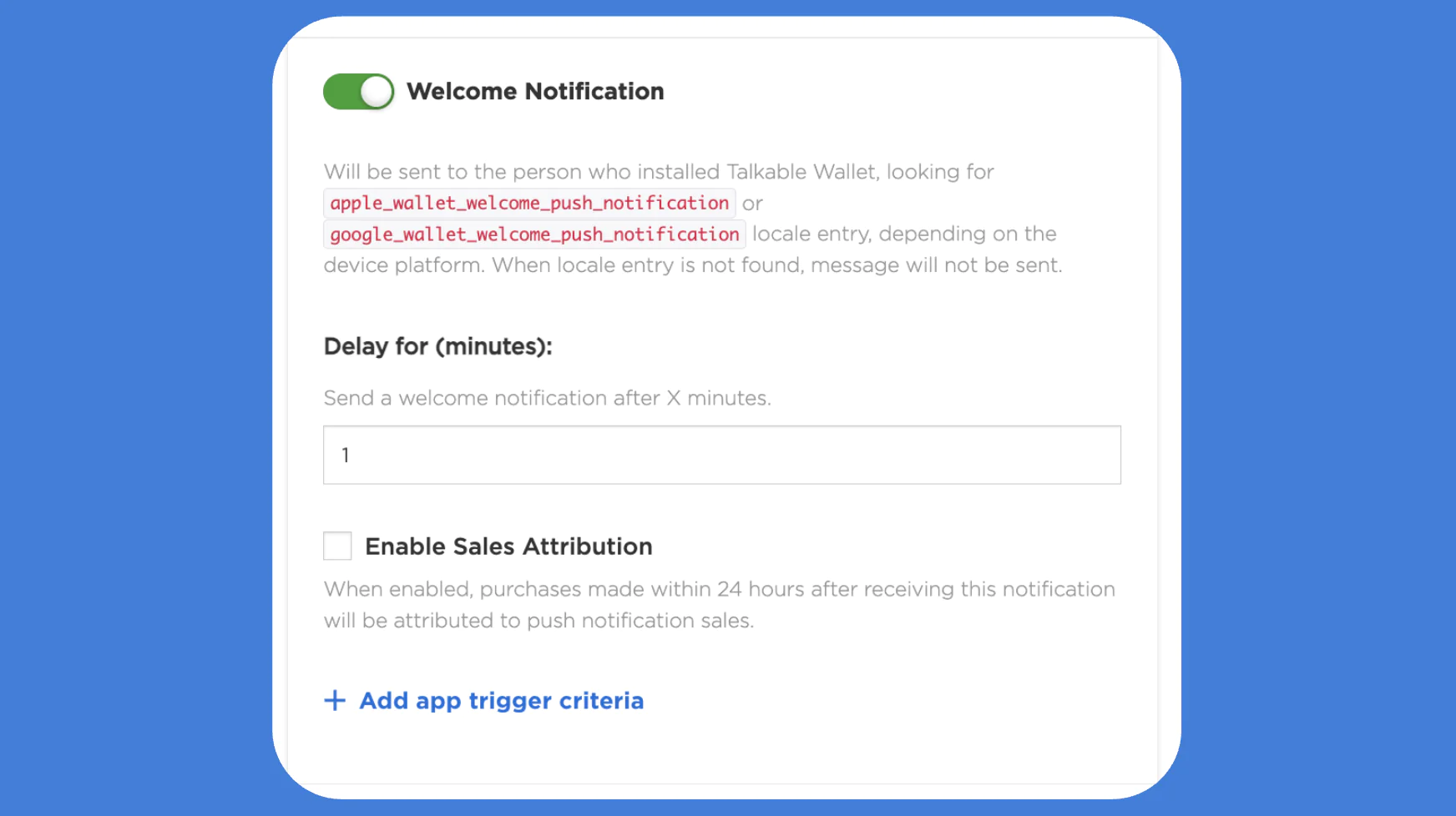 Smarter Attribution for Smarter Campaigns: Fine-Tuned Wallet Push Sales Tracking